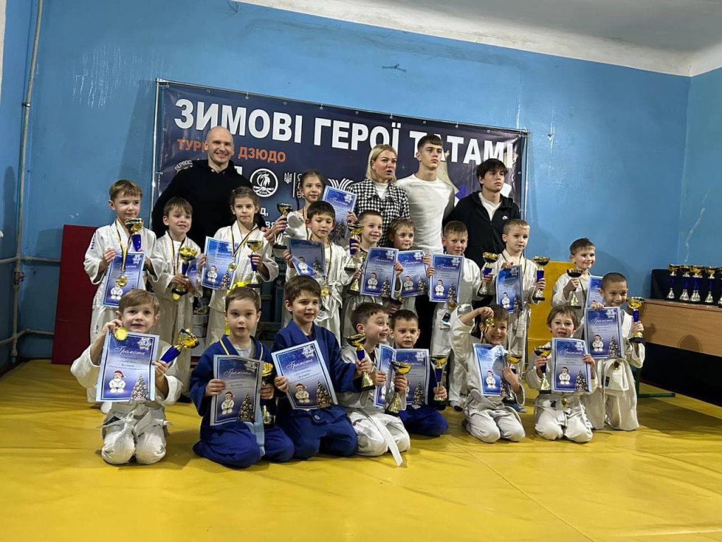 дитяче тренування дзюдо у клубі REVIVAL Харків
